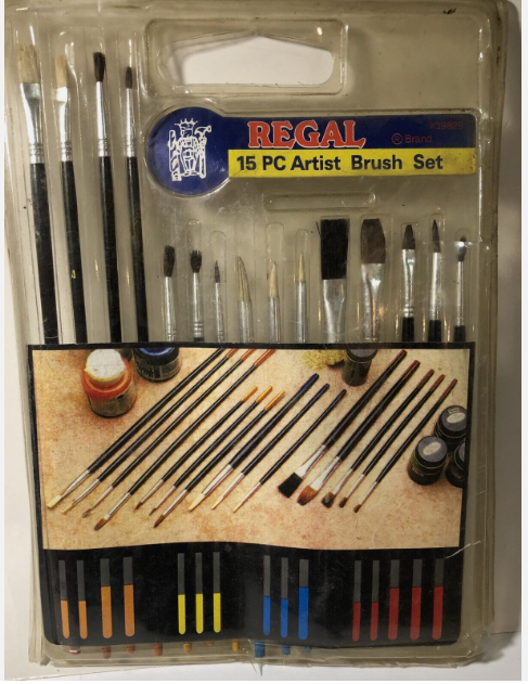 Regal 15 pc Artist Brush Set