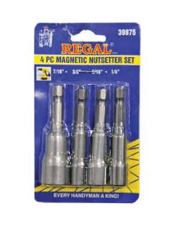 Regal Magnetic Nutsetter Set 4 pc