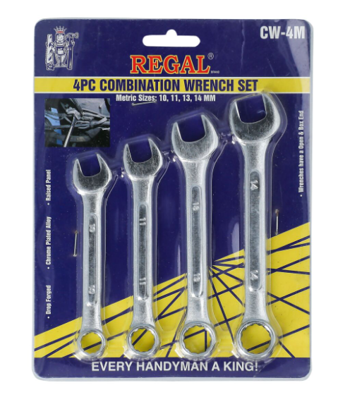 Regal 3 pc combination wrench set