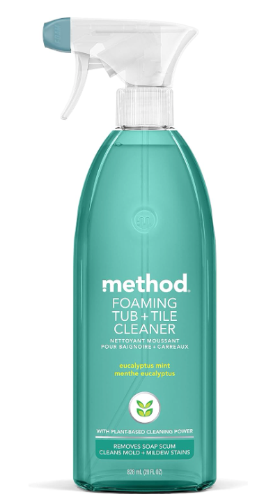 Method Foaming Tub & Tile Bathroom Cleaner Eucalyptus Mint 28-oz