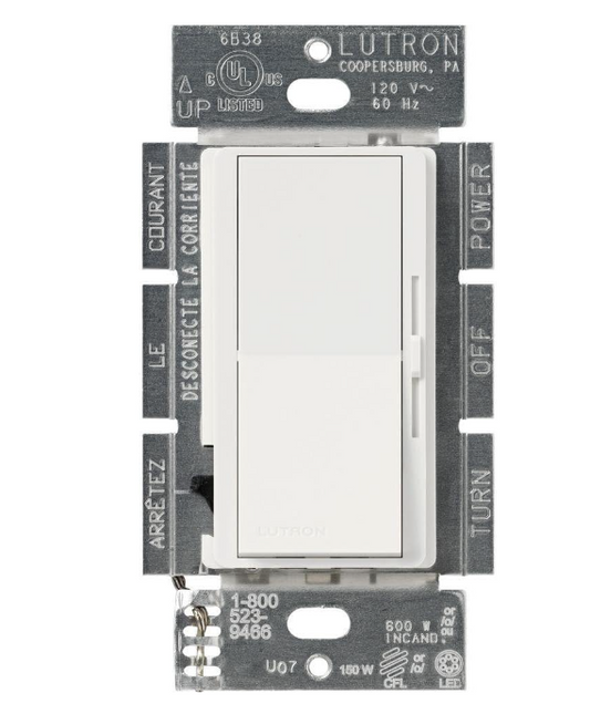 Lutron Sngl-Pole LED Dim Swtch