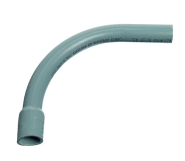 2-In. PVC Bell End Elbow 90 Degree Standard Radius Electrical