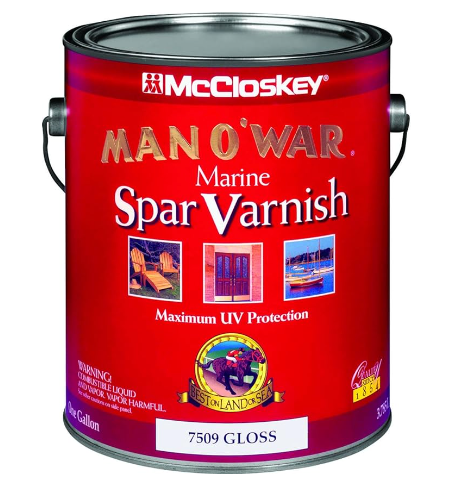 Man O' War 1 Gallon Gloss Spar Varnish #7509