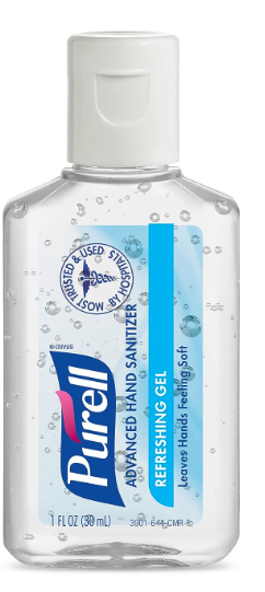 Purell Advanced Hand Sanitizer Clean Scent, 1 fl oz