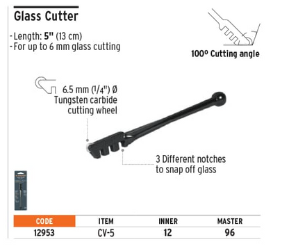 0.25 Glass cutter (12953)