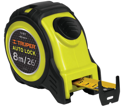 26 ft x 1", Auto Lock Measuring Tape 10749