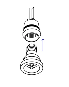 Outdoor Rubber Lamp Holder (46509)