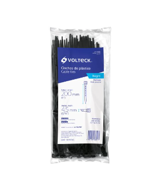 50lb. Black Plastic cable ties 14" 25 pcs. (44329)