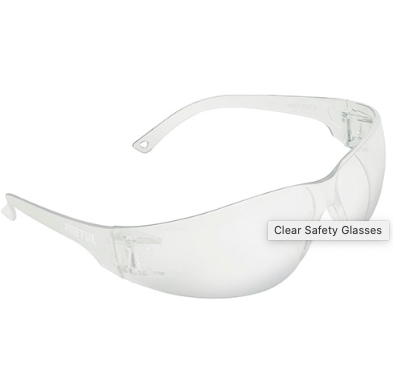 Clear Safety Glasses (20401)