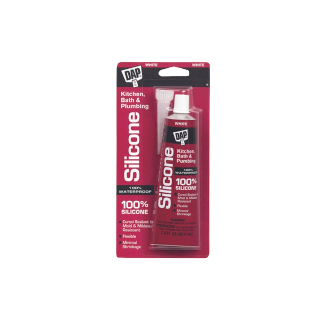 2.8-oz. Kitchen/Bath Silicone Sealant ( White )