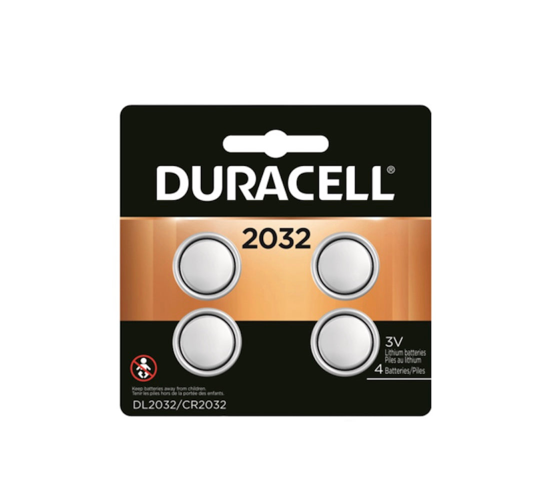 Duracell 2032 3V Lithium Coin Batt (4-Pack)