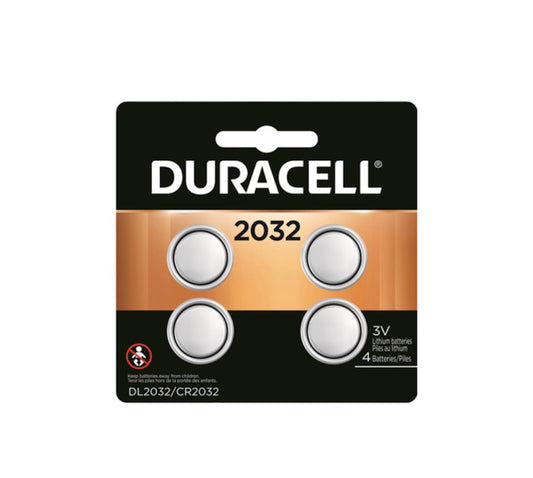 Duracell 2032 3V Lithium Coin Batt (4-Pack)