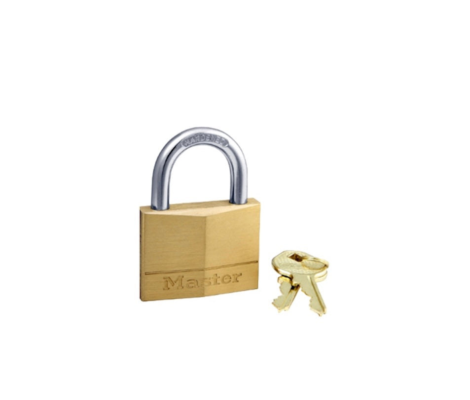 Master Lock 2-In. Solid-Brass Keyed Padlock, 5-Pin