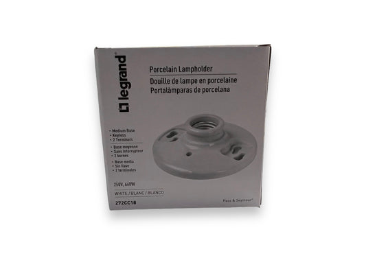 Legrand 660-Watt Porcelain Keyless Lampholder