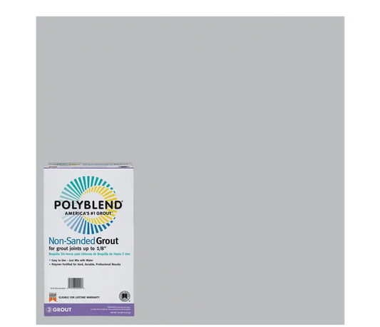 Polyblend #115 Platinum 10 lb. Non-Sanded Grout