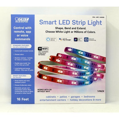 Smart LED Strip 16ft Feit Elec