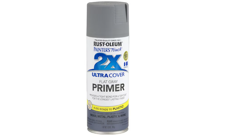 Painter's Touch 2X Spray Primer Flat Gray 12-oz.