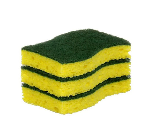 Heavy-Duty Scrub Sponge (3-Pack)