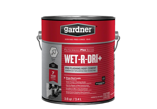 3.6 qt. Wet-R-Dri+ Pro Flashing Roof Cement