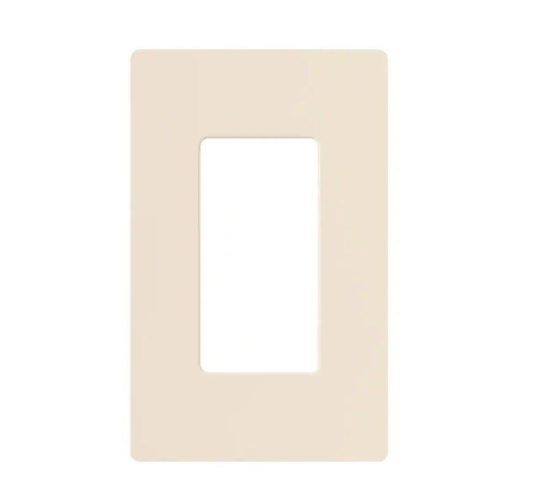 1-Gang Deco/Rocker Wall Plate Almond