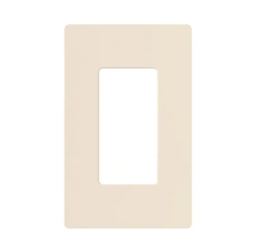 1-Gang Deco/Rocker Wall Plate Almond