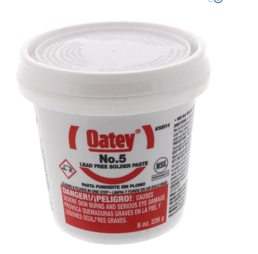 Oatey 4oz No.5 Solder Paste