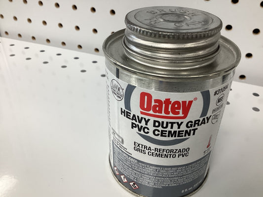 Oatey 8-fl oz PVC Cement