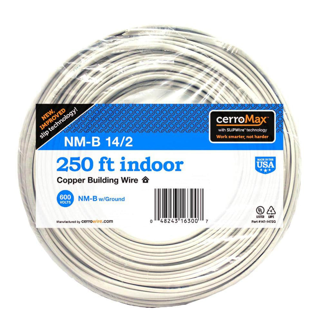 250 ft. 14/2 White NM-B Wire