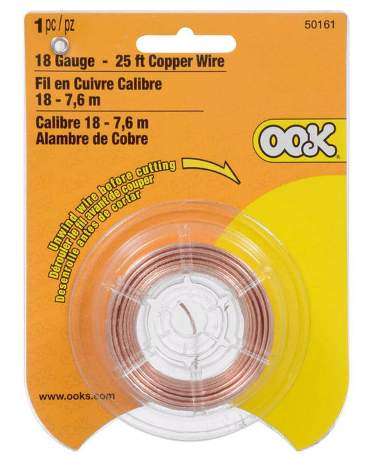 OOK 25ft.18-Gauge Copper Wire