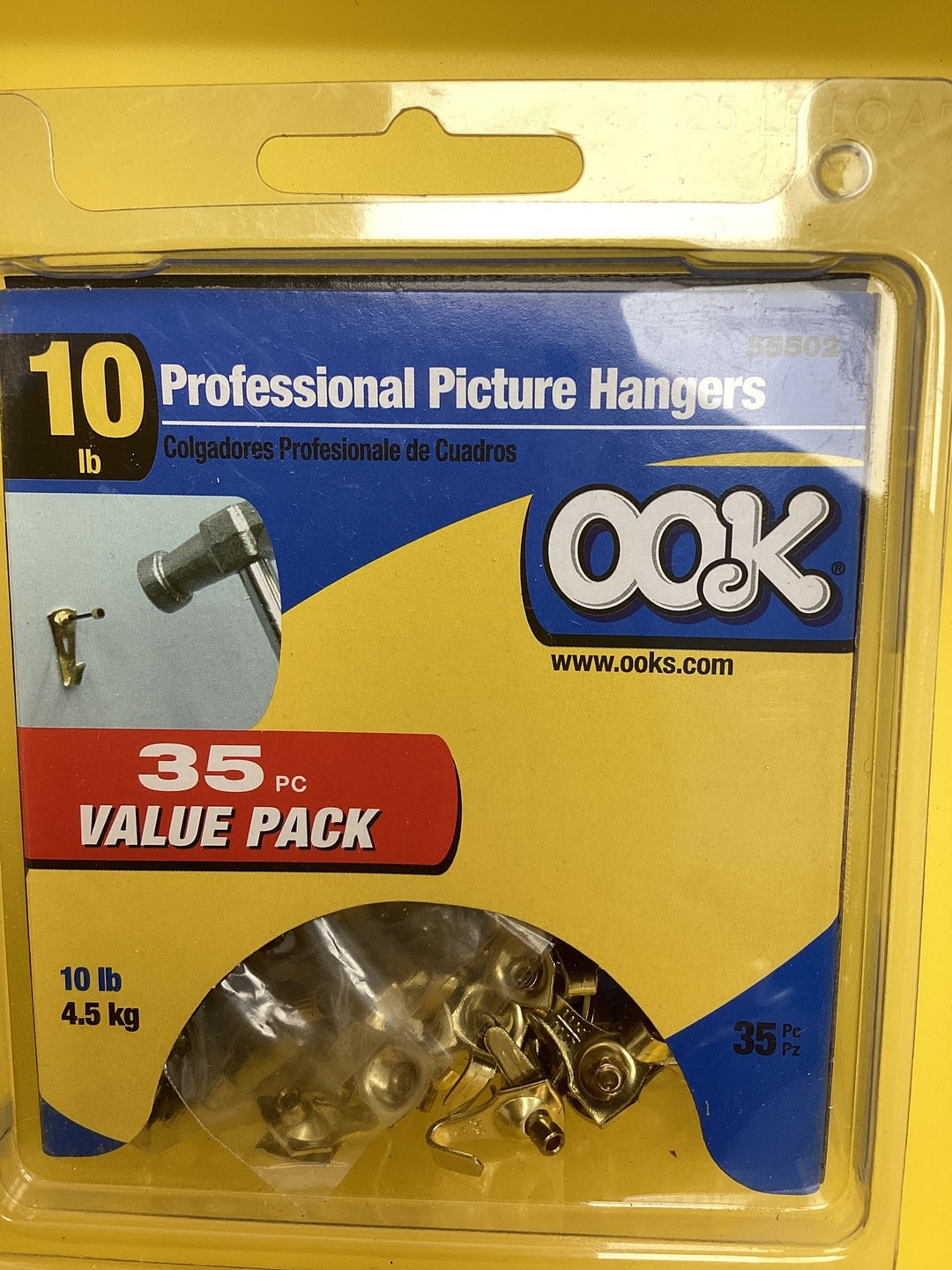 Ook 35pck 10lb Pro Pic Hanger