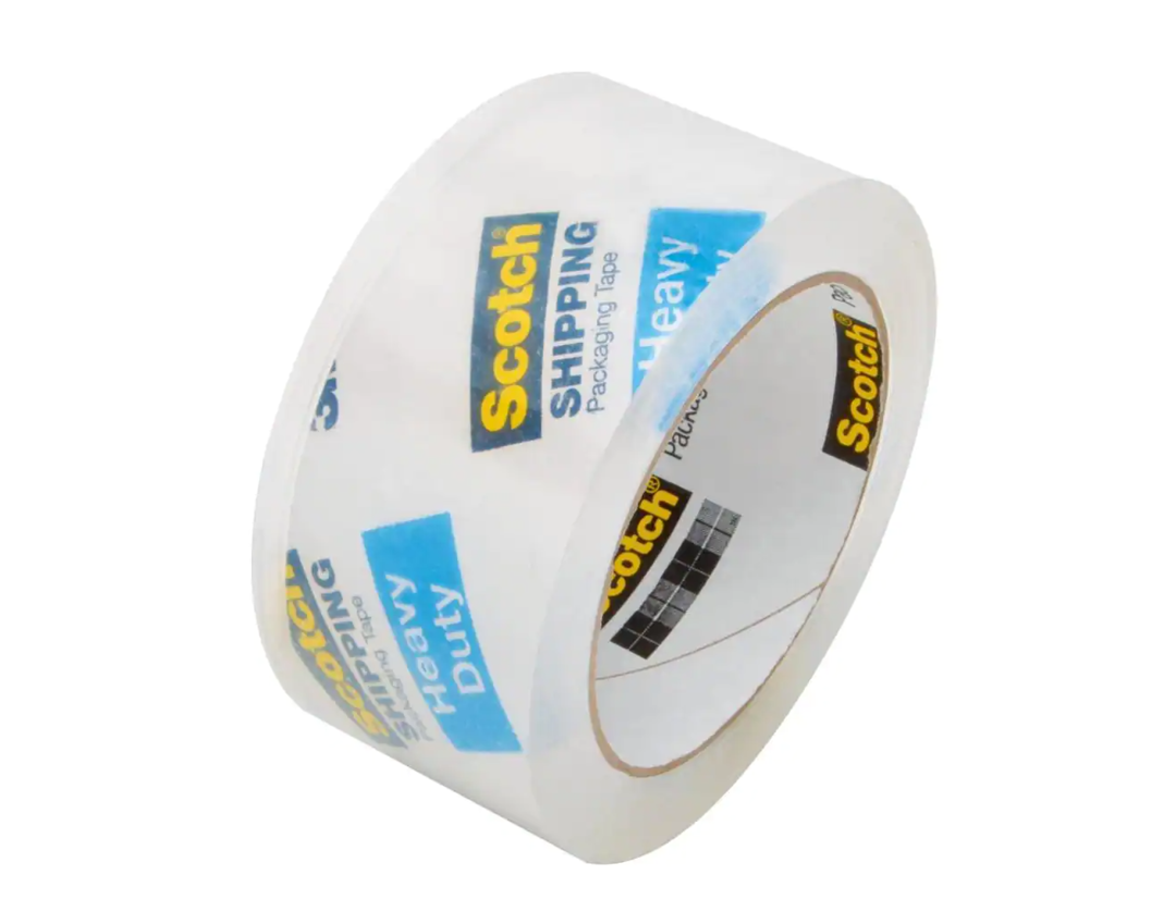 1.88 in. x 54.6 yds. Heavy-Duty Clear Shipping and Packaging Tape