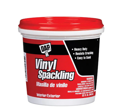 Vinyl Spackling White 32 oz.