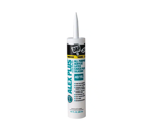 Dap 10.1-oz. Acrylic Latex Caulk ( White )