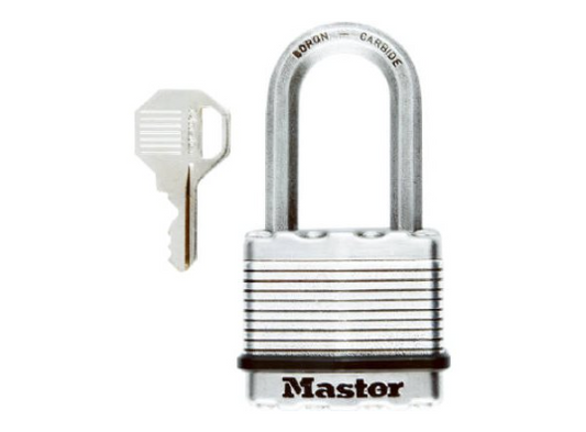 Heavy Duty Outdoor Padlock with Key 1-3/4 in. Wide 1-1/2 in.