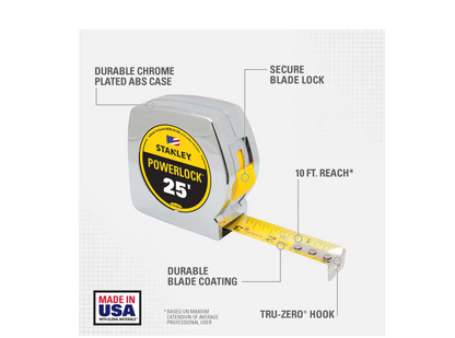 25 ft. PowerLock Tape Measure