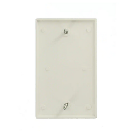 1-Gang Blank Wall Plate White