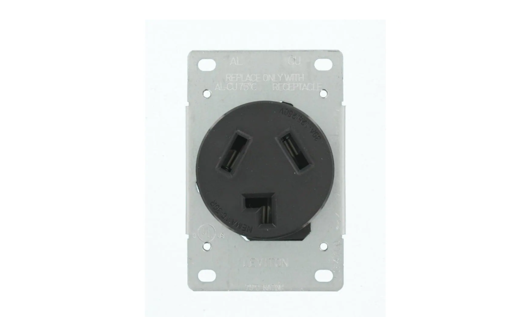 30A Flsh Mount Power Outlet