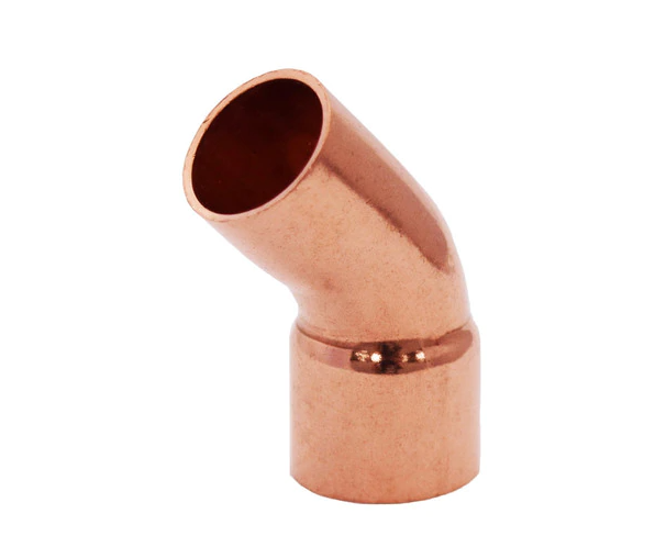 1 Copper 45 Street Elbow