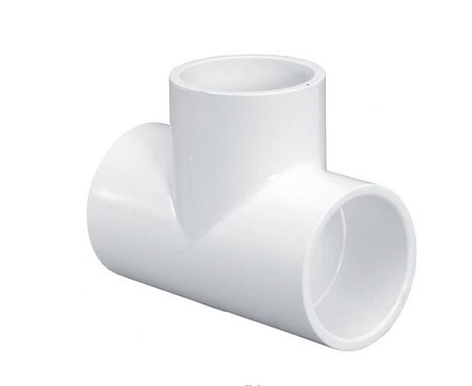 1-1/2" Schedule 40 PVC Tee - Socket x Socket