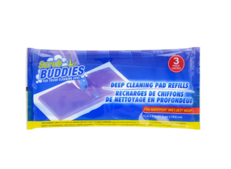 Scrub Buddies Deep Cleaning 3 Pad Refills