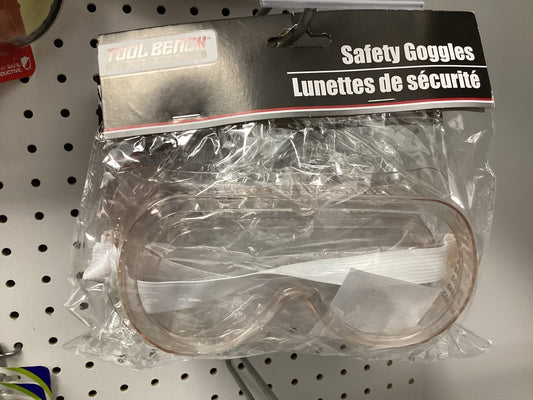 Tool Bench Hard Safety Googles