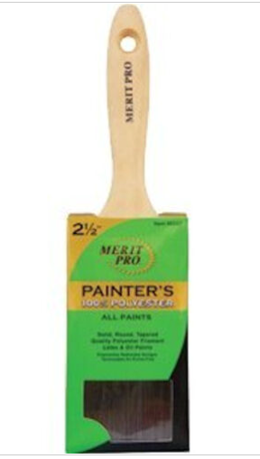 2.5 in Merit Pro Poly Paint Brush