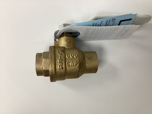 1/2in Brass Ball Valve