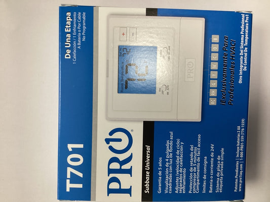 Pro T701 Digital Thermsostat+Black Light Beige