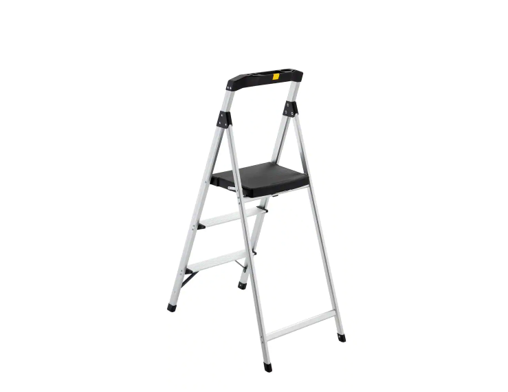 3-Step Aluminum Stool Ladder, 250 lbs. Gorilla