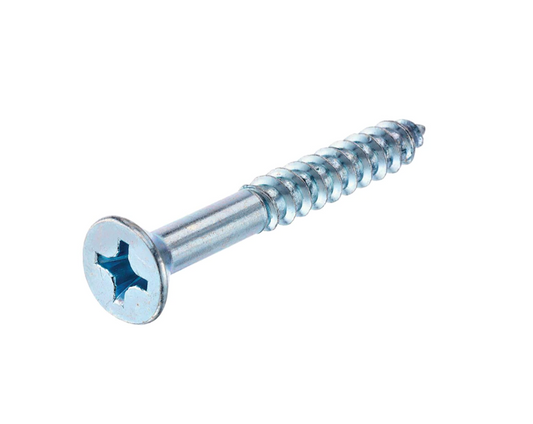 Screw 8 x 2 Zinc Flat Combo Wood