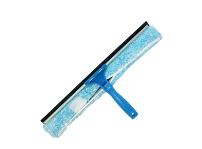 18 in. Microfiber Combi-Squeegee Scrubber Connect and Clean Locking System