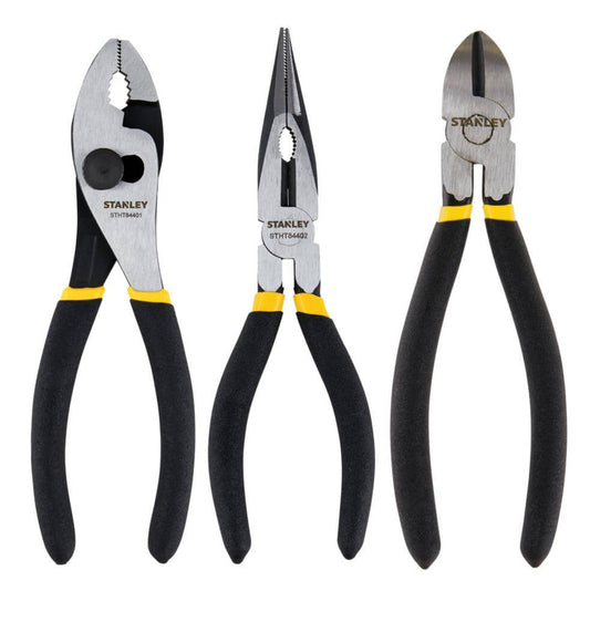 Stanley 3 piece Pliers Set