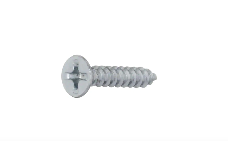 Screw Flat #6 x 3/4 in. 12pk