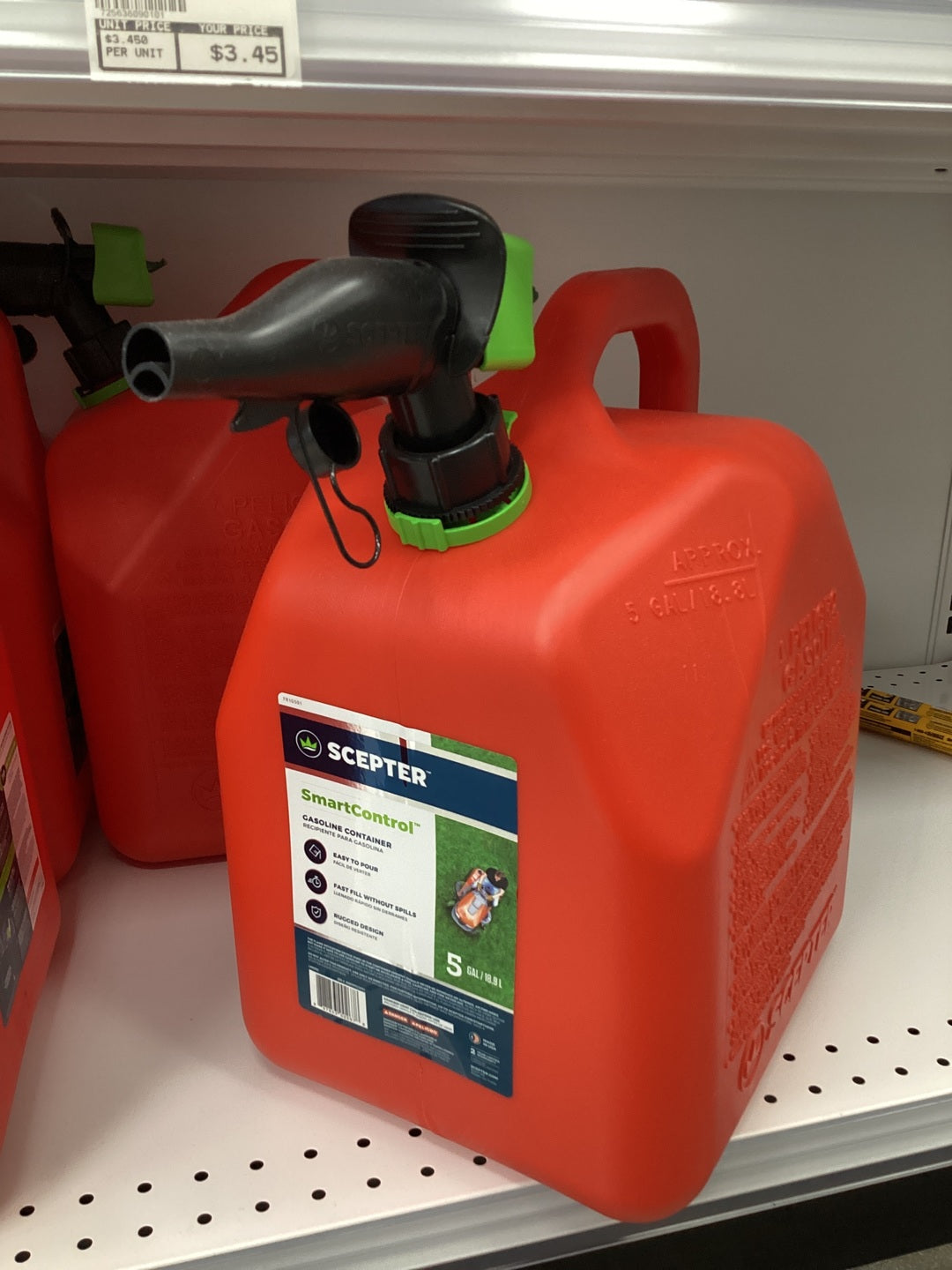 Scepter 5Gal Smart Gas Can